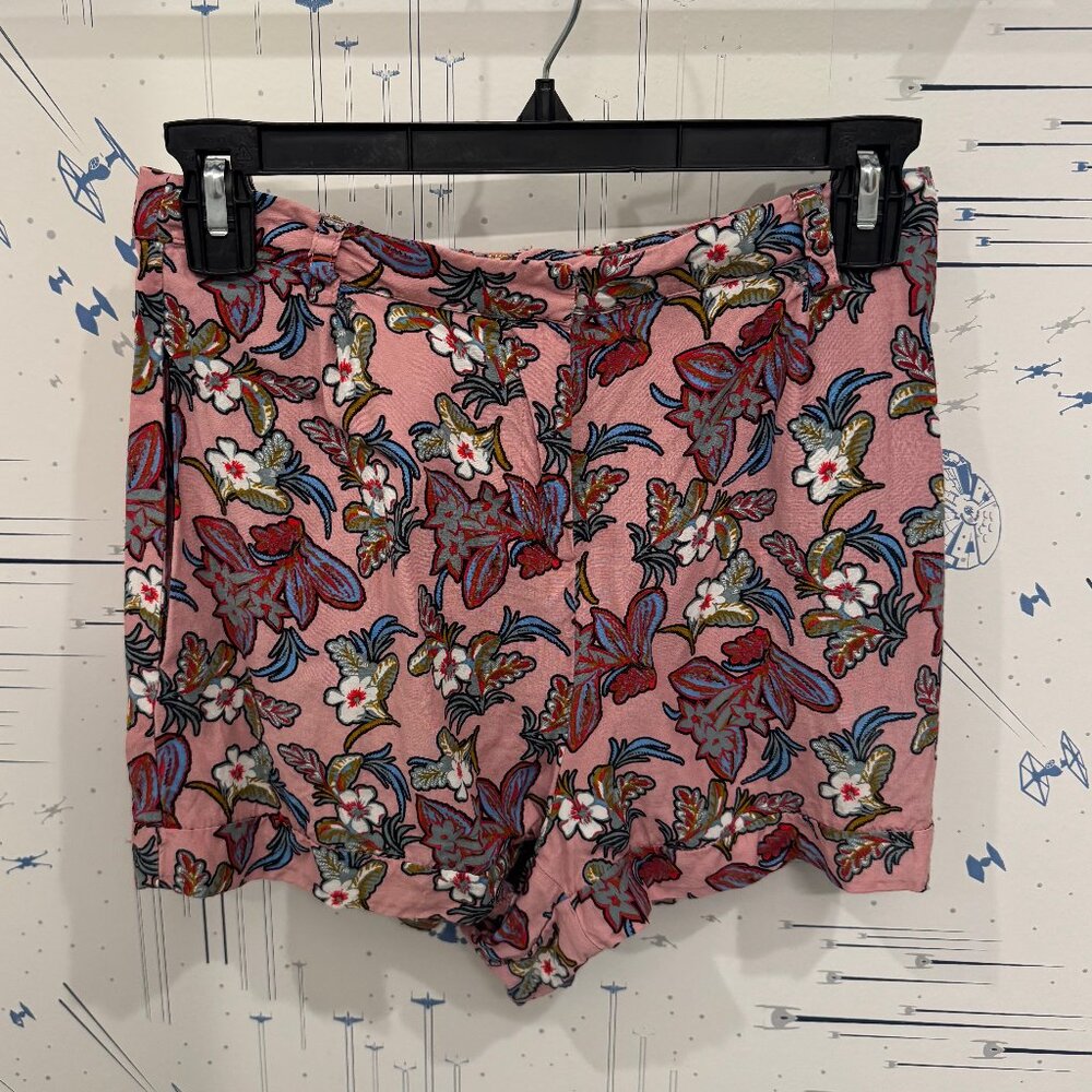 Topshop Women's Floral Shorts (with pockets) Size 2 US